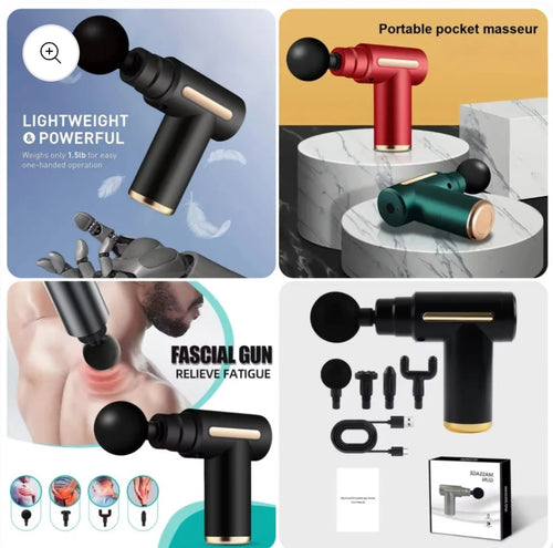 Rechargeable Massage Gun for Body Pain Relief